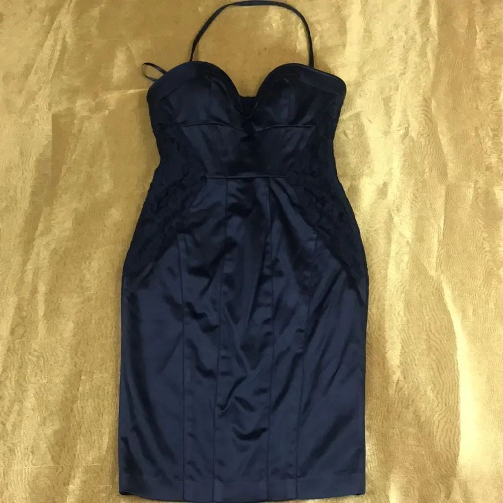 BEBE ESTABLES BLACK WOMEN NEW DRESS SIZE S